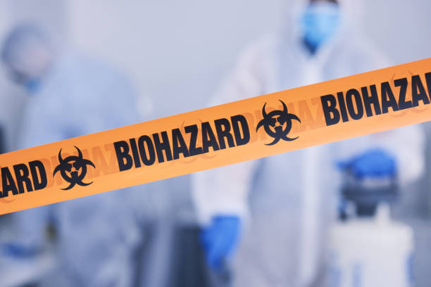 Professional Biohazard Cleanup technician working in Parkesburg, PA
